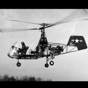 Folge 208: OTD: 1951 Kaman 225, Erstflug eines Helis mit Gasturbine
