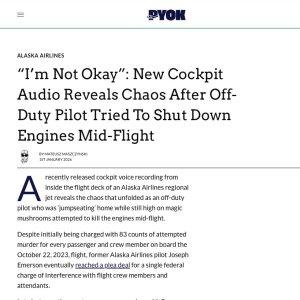 Folge 210: “I'm Not Okay”: New Cockpit Audio Reveals Chaos