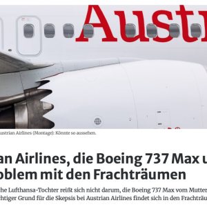 Folge 214: Austrian möchte angelblich die B737-Max haben!
