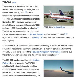 Folge 216: OTD: 1984 – First flight of the Boeing 737-300
