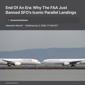 Folge 220: No „close parallel approaches“ in den USA