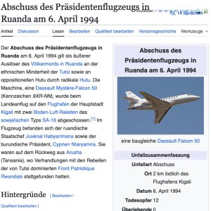 Folge 220: 1994 Der Abschuss des Präsidentenflugzeugs