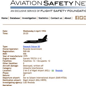Folge 220: AVIATION SAFETY NETWORK Artikel