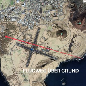 Folge 222: Flugweg über dem Ort