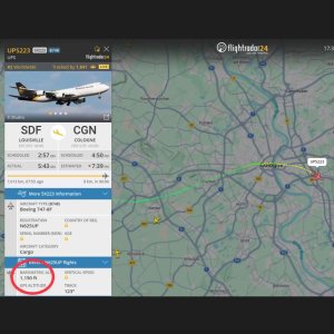 Folge 224: von Martin: B747 über CGN: FR24 liveview