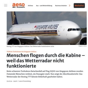 Folge 228: Singapore Flug SQ321