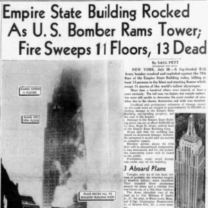 Folge 231: Flugzeugkollision mit dem Empire State Building