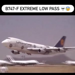 Folge 232: B747 Freighter performing a low pass