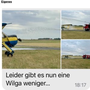 Folge 234: Leider gibt es nun eine Wilga weniger...