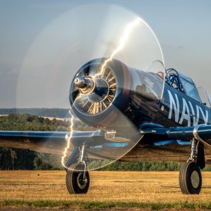 Kapitelbild: Supersix T-6 am Messelberg im Abendlicht