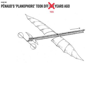 Kapitelbild: OTD 1871: Erstflug eines Planophore