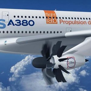 Kapitelbild: CFM-Rise-Open-Fan-Triebwerk