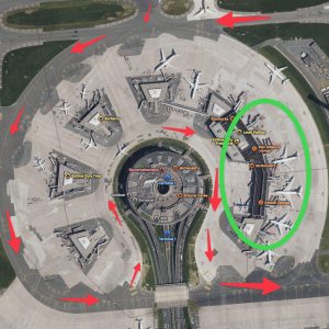 Folge 238: Terminal 1 CDG als Screenshot