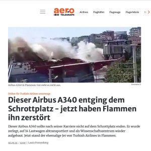 Folge 238: A340 Forschungsstation Abgebrannt